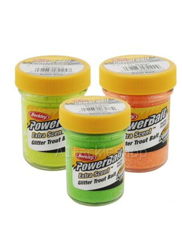 Berkley Powerbait Extra Scent Glıtter Apple Jack Trout Bait Standart