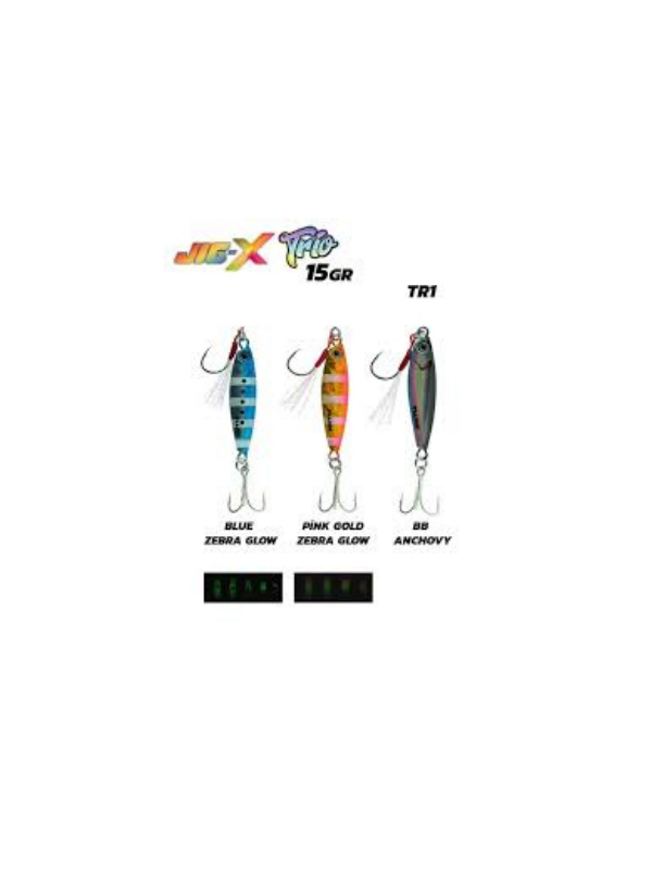 Fujin Jig-x Trio 3'lü Micro Jig 7 Gr. Tr1 1 No 7gr