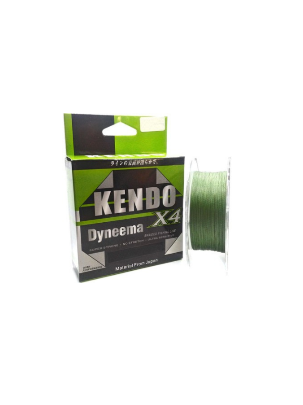 Kendo Dyneema X4 120 Metre Yeşil Ip Misina-0.20