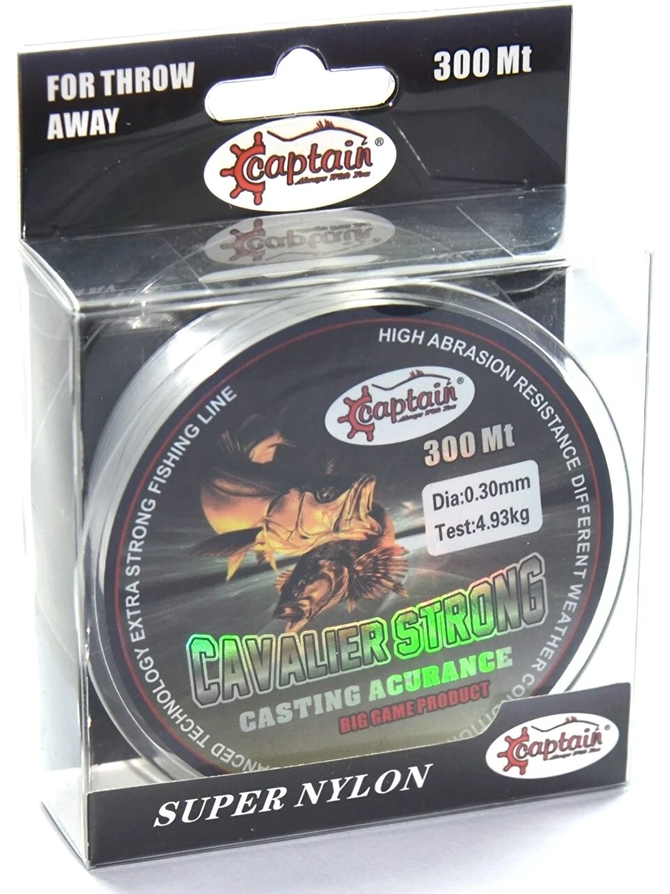 Captain Cavalier Strong 300mt Monofilament Misina Beyaz 0.30 mm